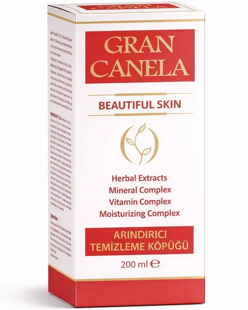 8681820114027 Gran Canela Vitamin B5 Yatıştırıcı Arındırıcı Temizleme Köpüğü 200 Ml