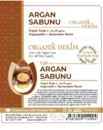 Organik Hekim Kabak Lifli Argan Sabun 120 Gr