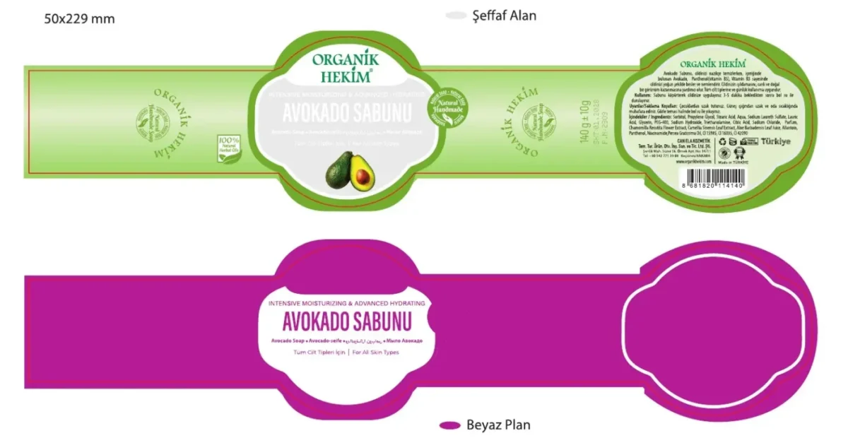 Organik Hekim Avokado Sabunu 140 Gr - Görsel 4