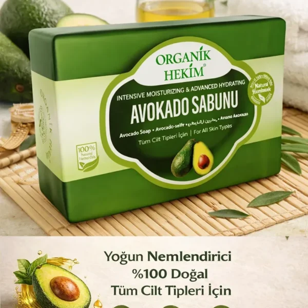Organik Hekim Avokado Sabunu 140 Gr