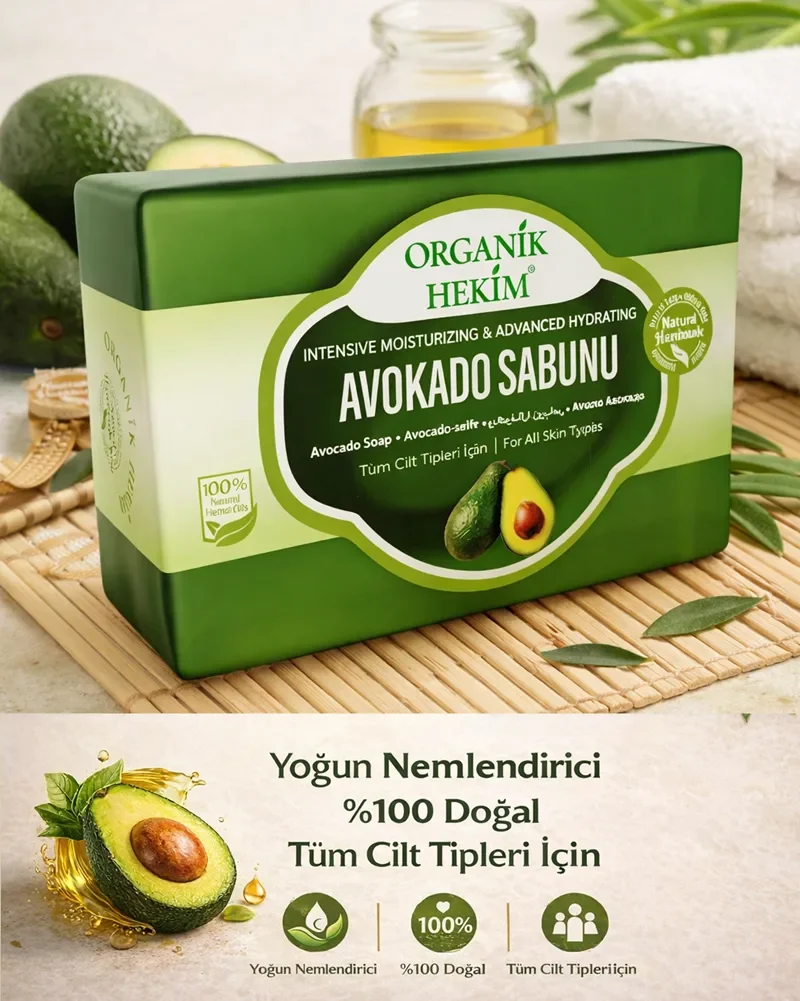 Organik Hekim Avokado Sabunu 140 Gr