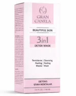 Gran Canela 3'ü 1 Arada Arındırıcı Detox Ve Peeling Etkili Maske 130 ml