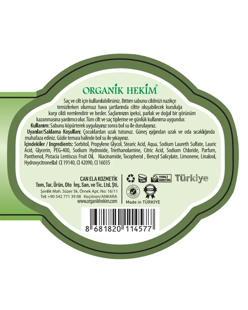 Organik Hekim Bıttım Sabunu 140 Gr