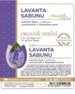 Organik Hekim Kabak Lifli Lavanta Sabunu 120 Gr