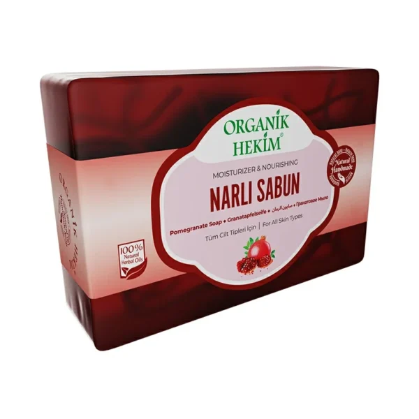 Organik Hekim Narlı Sabun 140 Gr