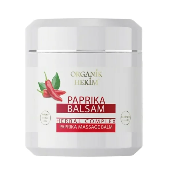 Paprika Biberli Balsam Kas Eklem Ağrı Kesici ve Besleyici Masaj Jeli